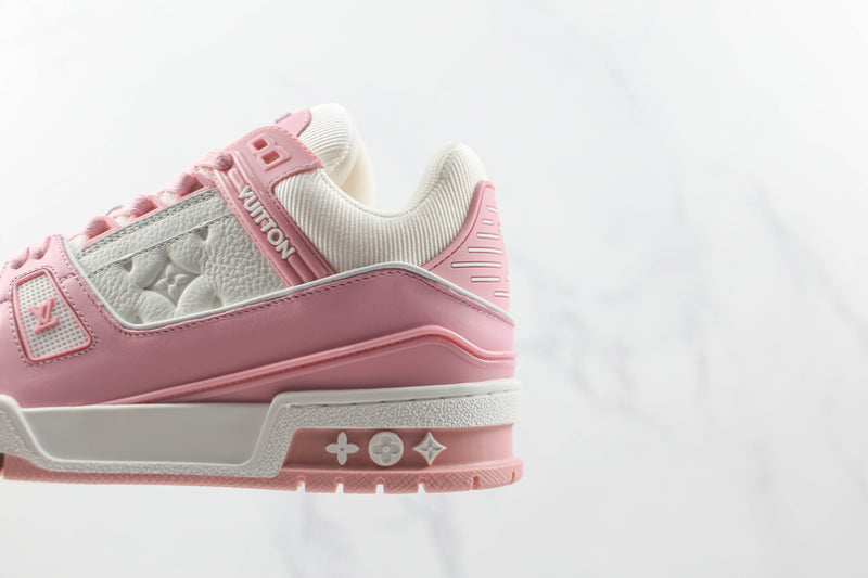LOUIS VUITTON TRAINER LOW PINK