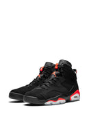COMBO Air Jordan 6 Preto/Vermelho + Chinelo Jordan