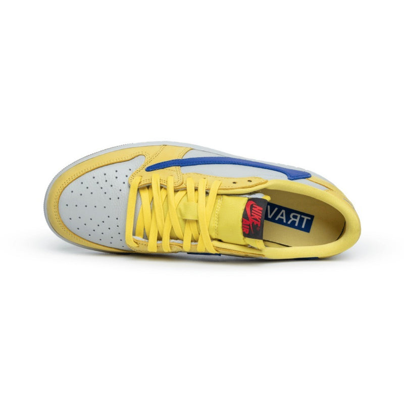 (LANÇAMENTO) Jordan 1 Low Travis OG Canary