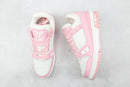 LOUIS VUITTON TRAINER LOW PINK