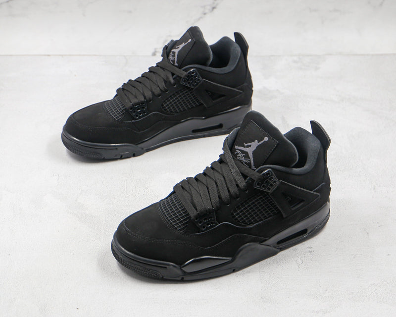 COMBO Air Jordan Travis Azul + Jordan 4 Black Cat