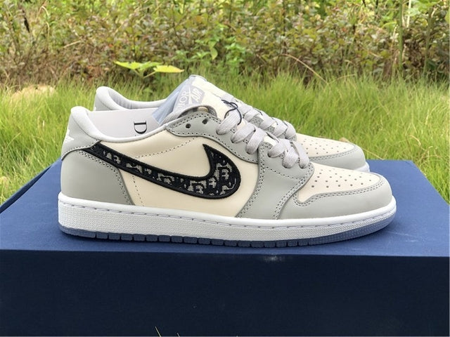 COMBO Air Dunk Dior + Jordan 4 Military Black