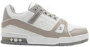 LOUIS VUITTON TRAINER LOW GREY WHITE