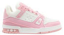 LOUIS VUITTON TRAINER LOW PINK
