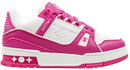 LOUIS VUITTON TRAINER LOW FUCHSIA