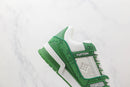 LOUIS VUITTON TRAINER LOW GREEN